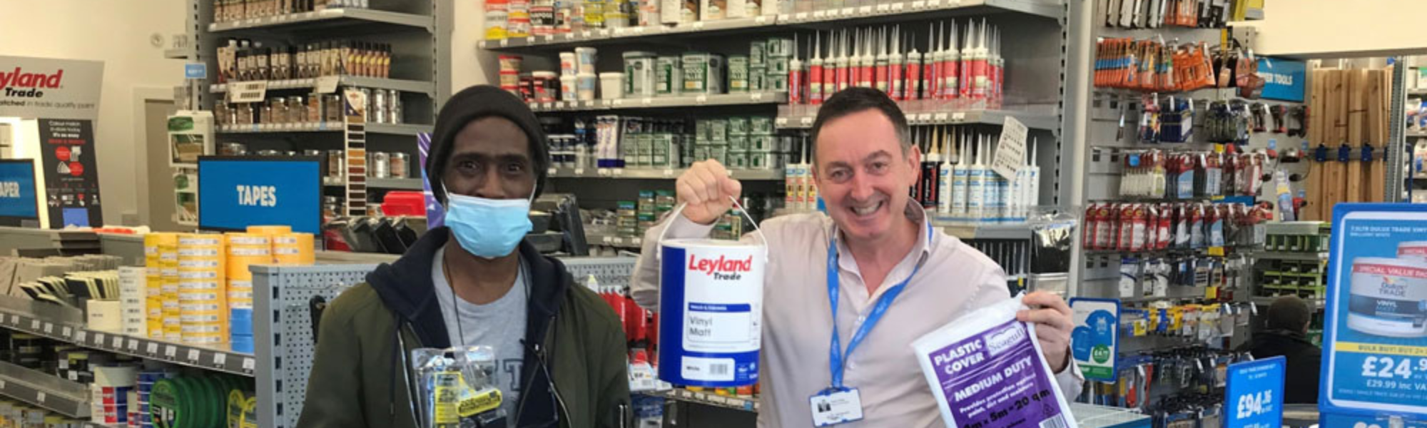 Leyland SDM helps charity paint brighter future