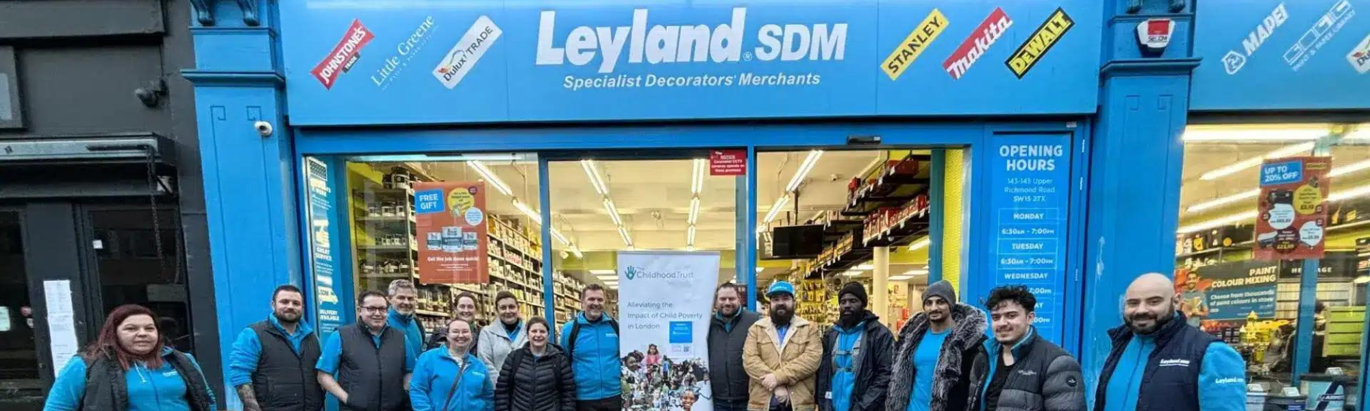 Leyland SDM supports London’s poorest children
